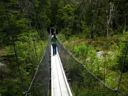 The track had several swing bridges, which made us feel like Indiana Jones all over again.
